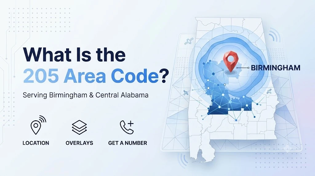 205 area code — location, coverage and cities across central Alabama