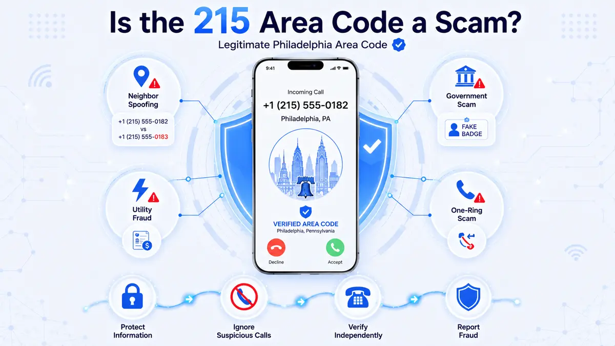 215 area code scam warning — how to identify and report Philadelphia phone spoofing and fraud