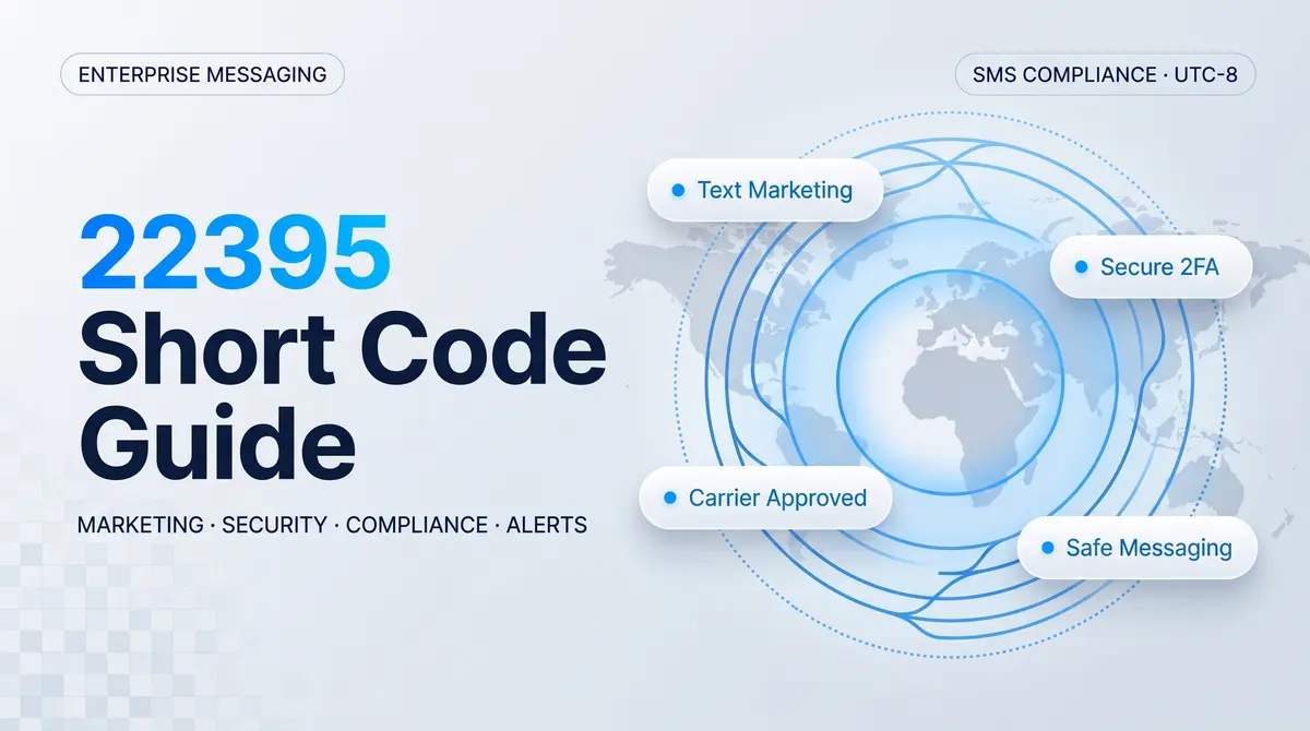 22395 Short Code Guide: Text Marketing & Security
