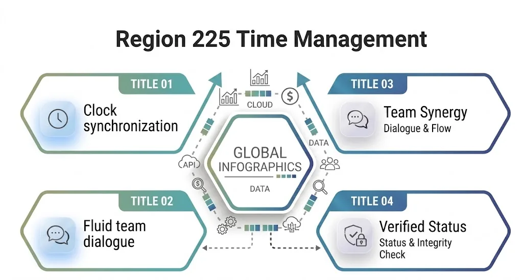 Time zone for the 225 region — Baton Rouge operates on Central Time (CST/CDT)