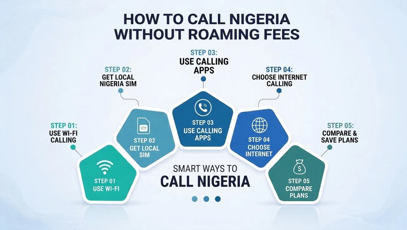 How to call Nigeria without high roaming fees — carrier rates vs. VoIP and virtual numbers