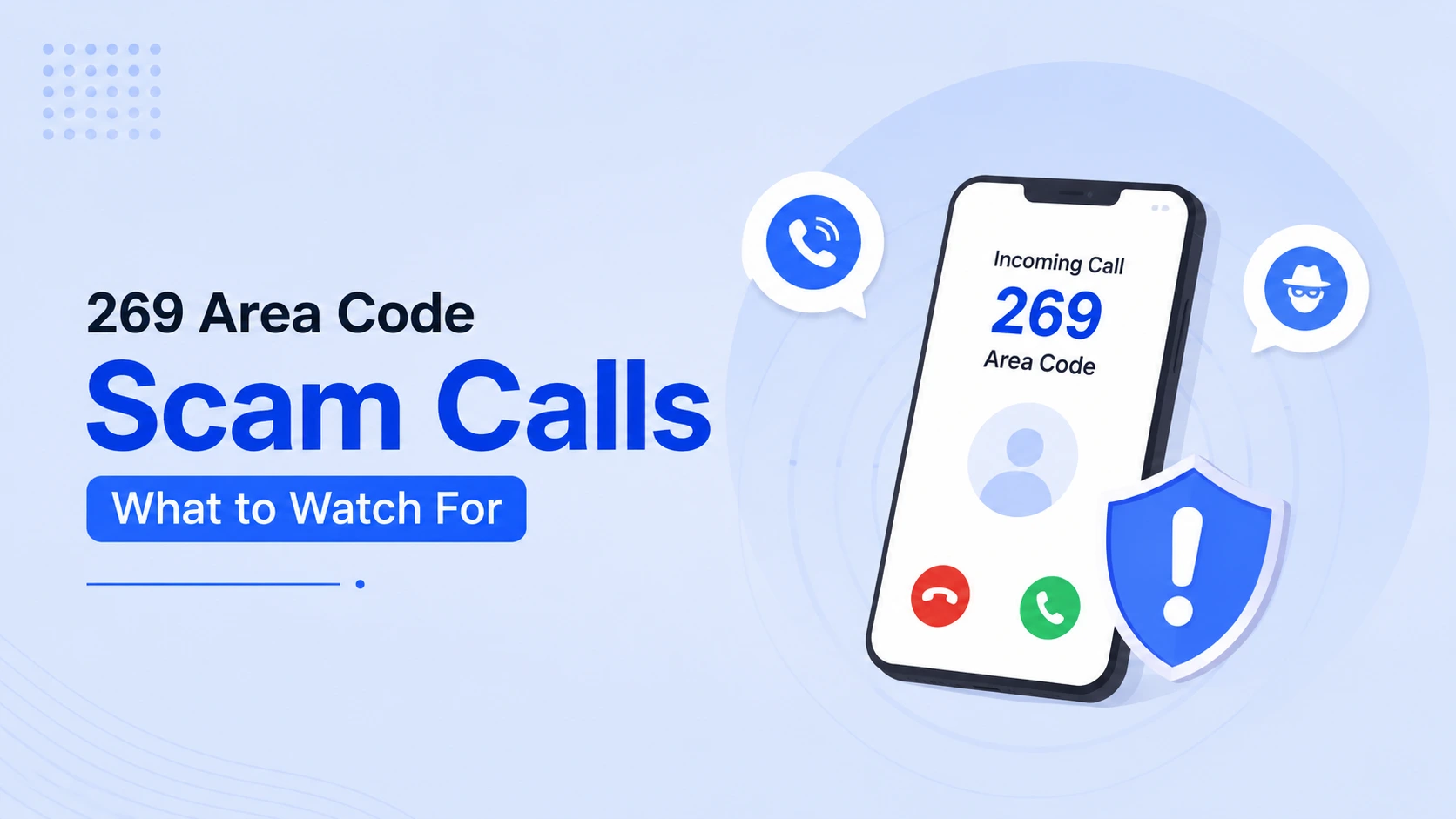 269 area code scam calls — what to watch for including health insurance pitches, Medicare scams, and auto warranty calls