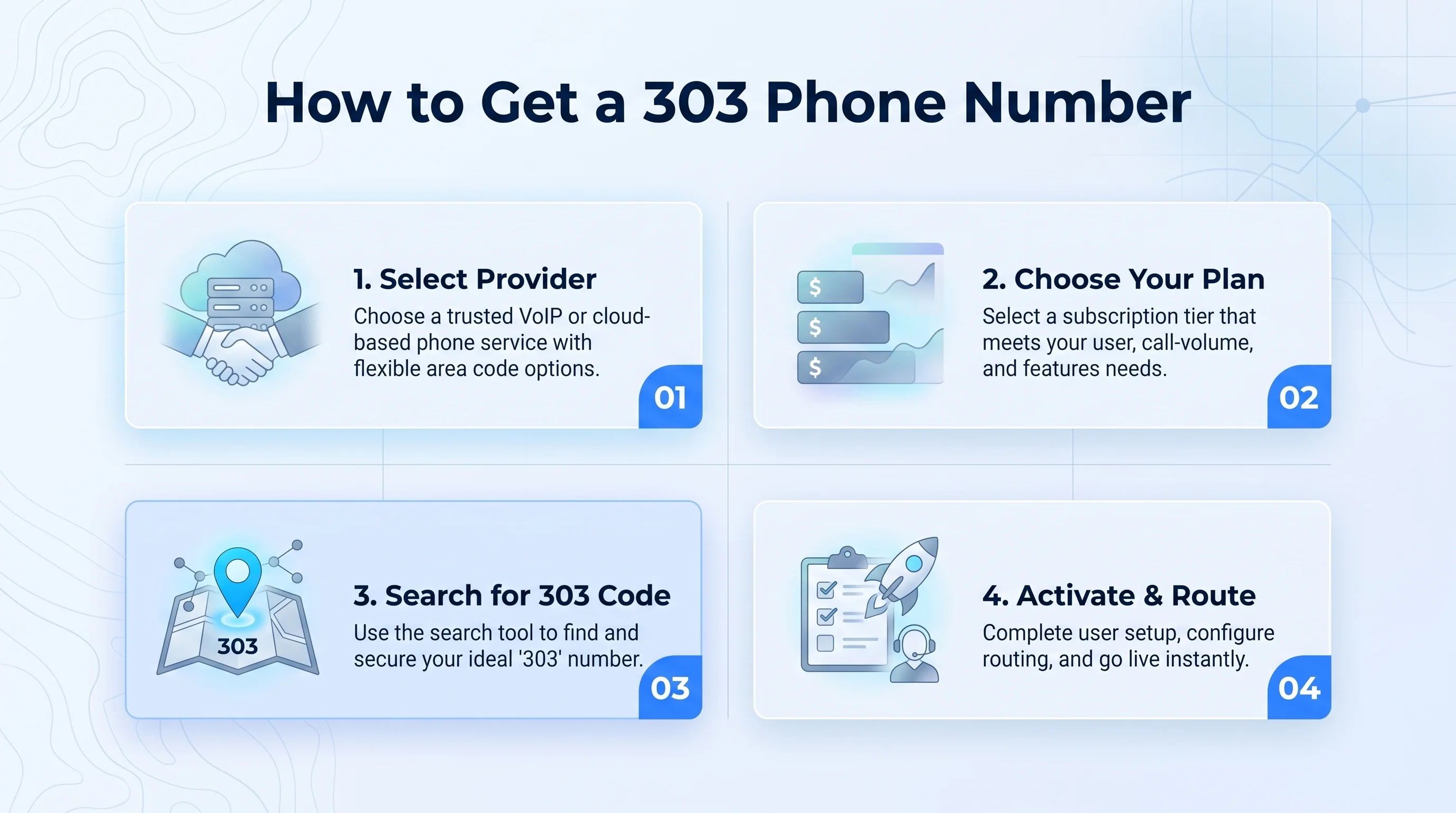 How to get a 303 phone number — steps to get a virtual Denver, Colorado number