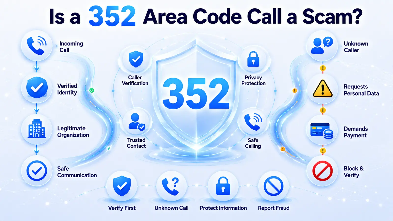 352 area code scam awareness — how to identify spoofed north-central Florida phone numbers
