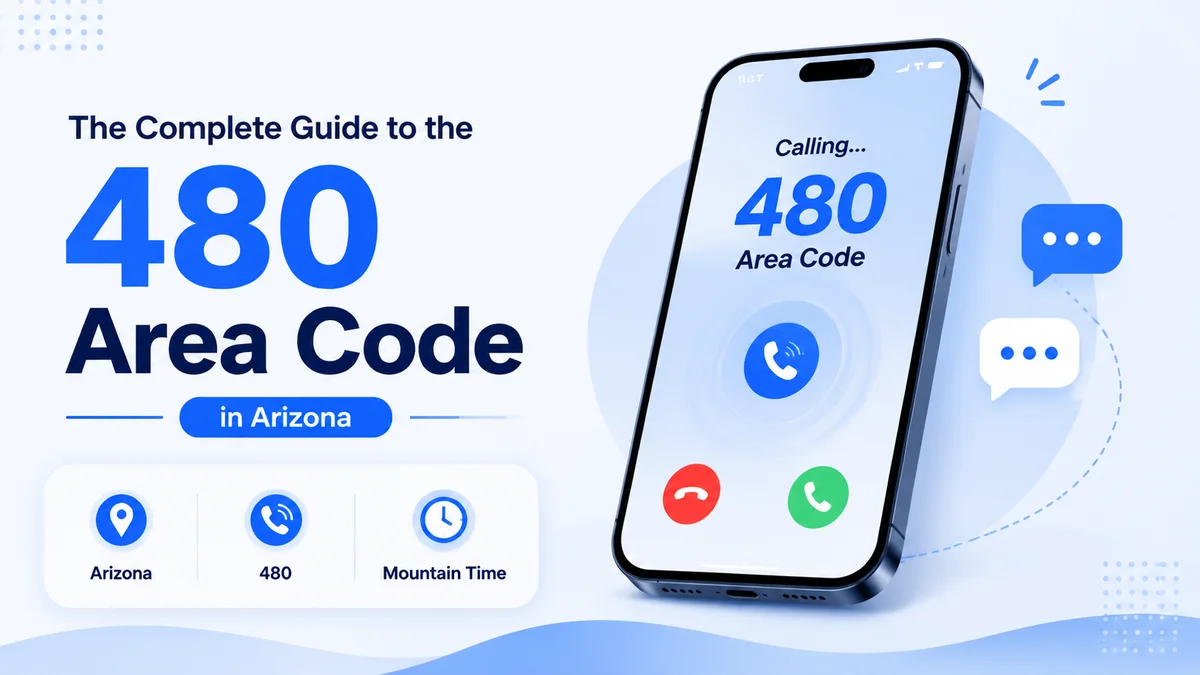 480 area code — East Valley of metro Phoenix, Arizona covering Scottsdale, Tempe, Mesa, Chandler, Gilbert, and Paradise Valley including GoDaddy HQ and Arizona State University