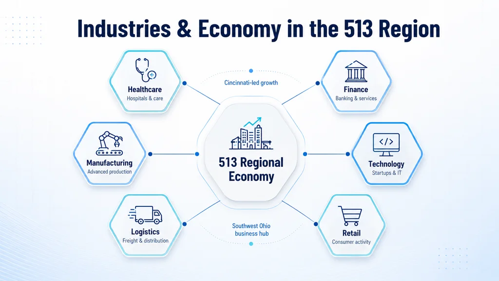 Industries and Economy in the 513 Region — Cincinnati