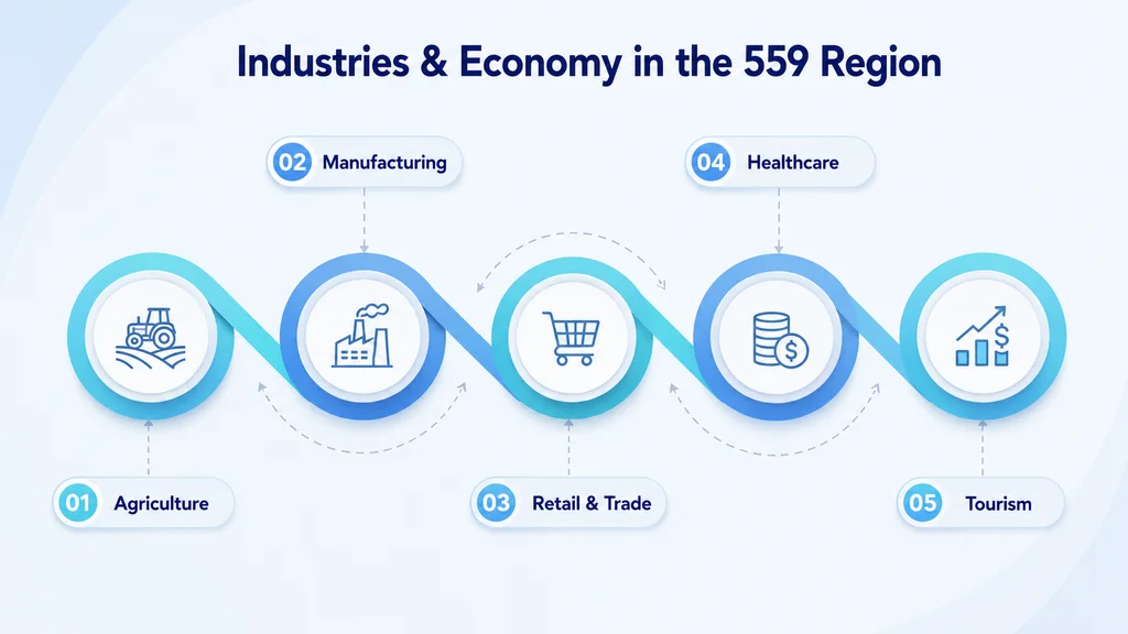 Industries and Economy in the 559 Region — Central California Fresno