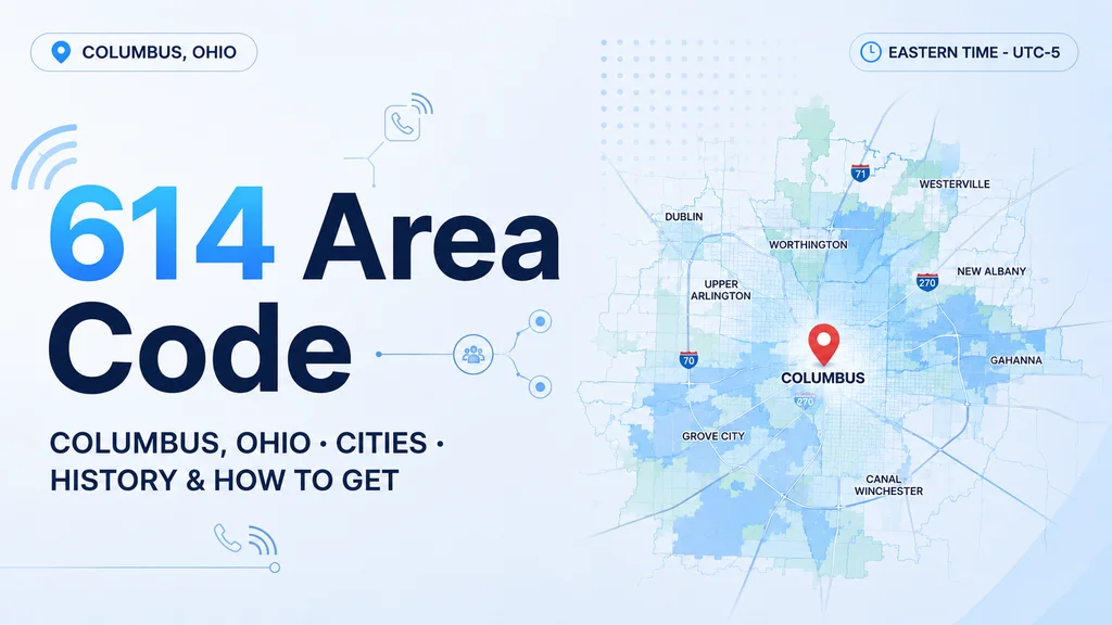 614 Area Code — Columbus and Central Ohio