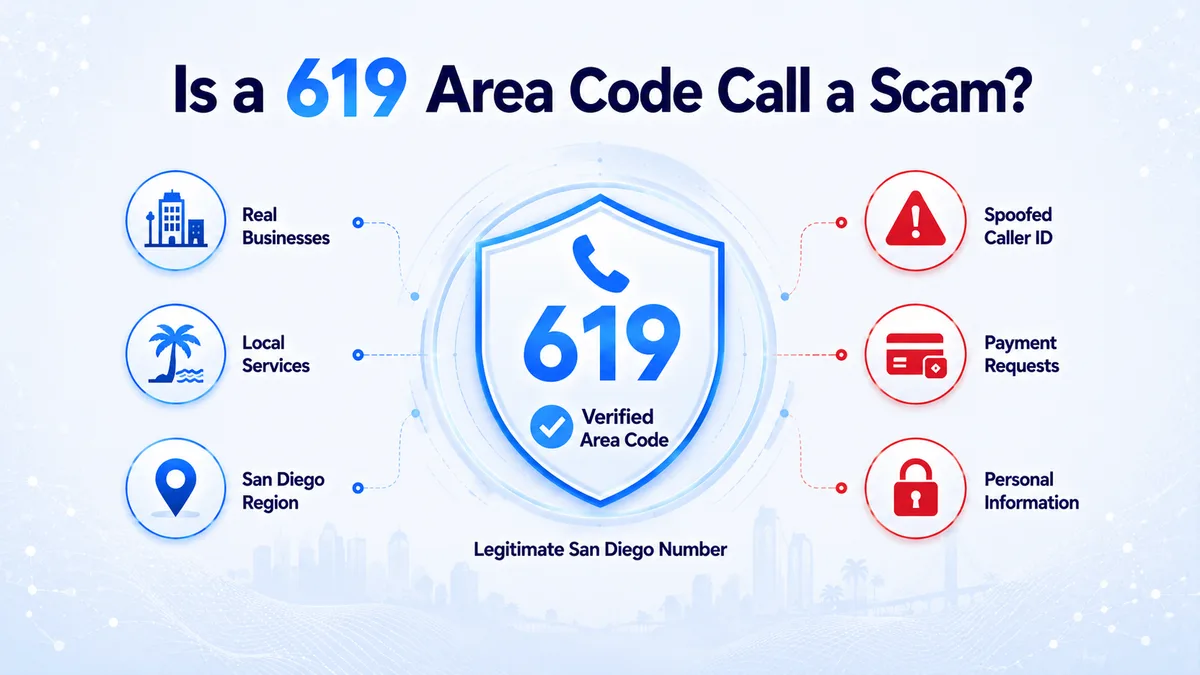 619 area code scam awareness — how to identify spoofed San Diego phone numbers and protect personal information from caller ID fraud