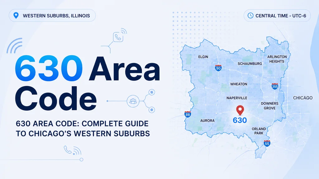 630 Area Code — Chicago's Western Suburbs, Naperville and Aurora