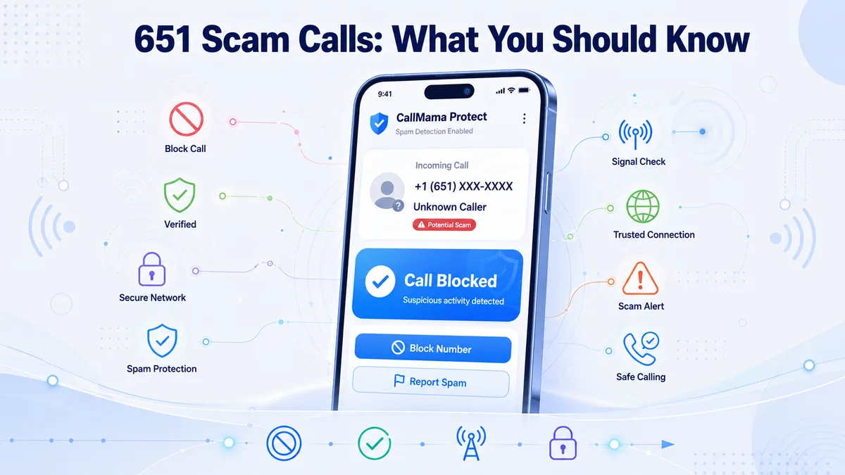 651 scam call awareness — identifying spoofed Twin Cities calls, verifying unknown 651 numbers, and protecting against utility and government impersonation fraud in Minnesota