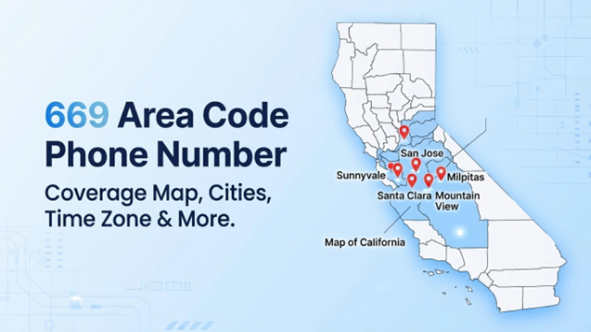 669 area code Silicon Valley San Jose California coverage overview