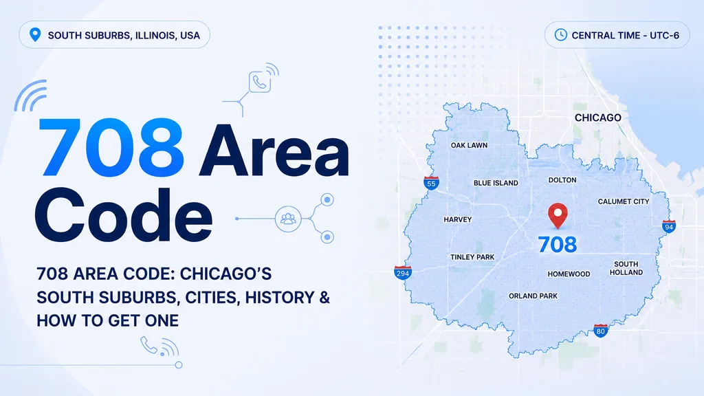 708 Area Code — Chicago's South Suburbs including Cicero, Oak Park and Orland Park