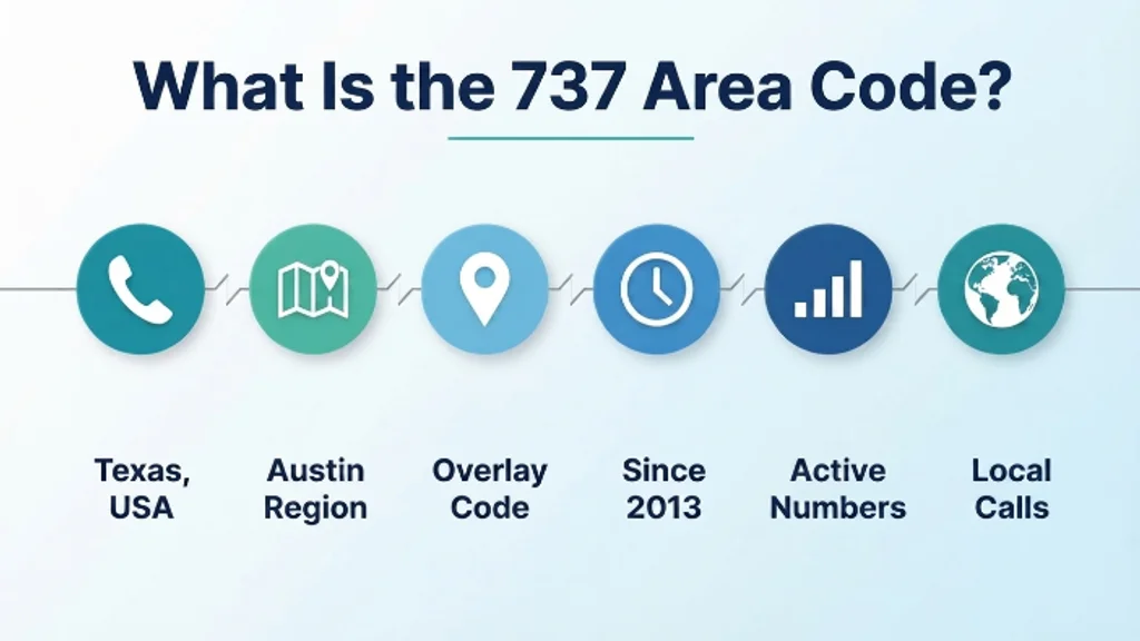 What is the 737 area code — Austin overlay covering Travis County, Texas