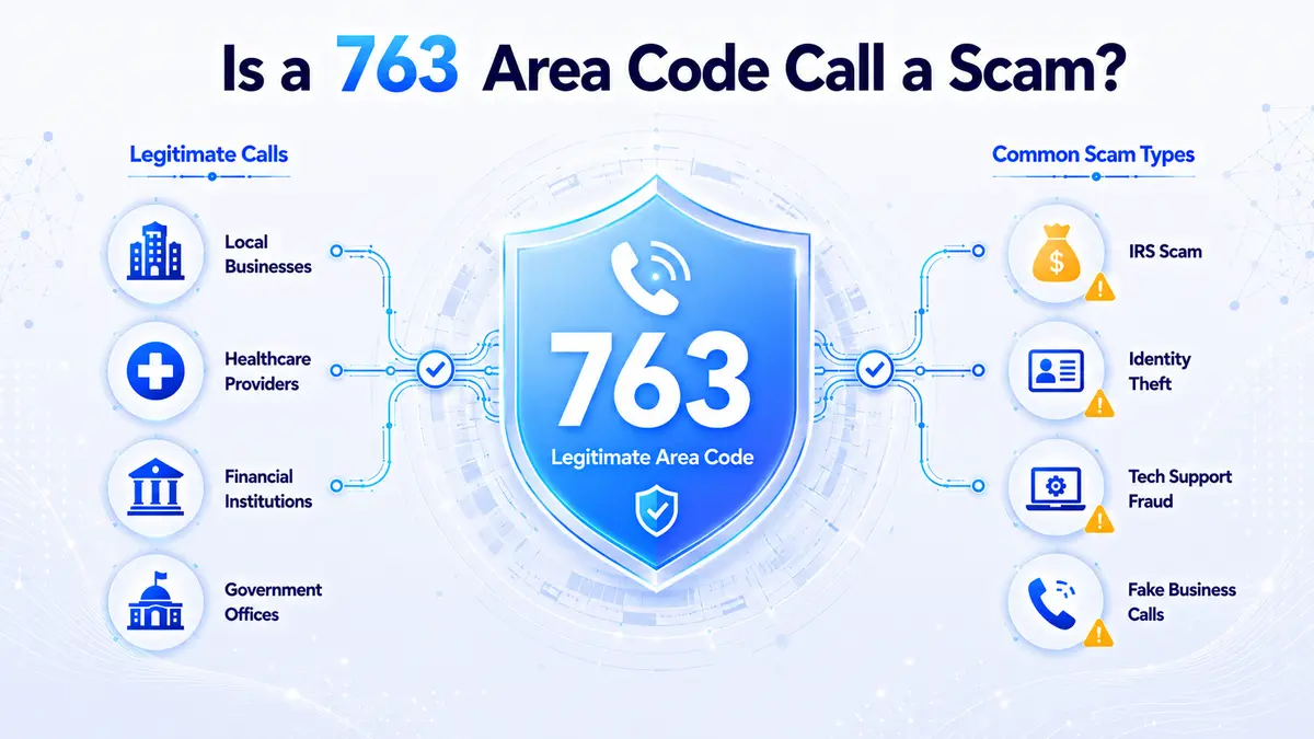 763 area code scam awareness — how to identify spoofed Minneapolis suburban phone numbers and protect personal information from caller ID fraud targeting Twin Cities residents in the 763 zone