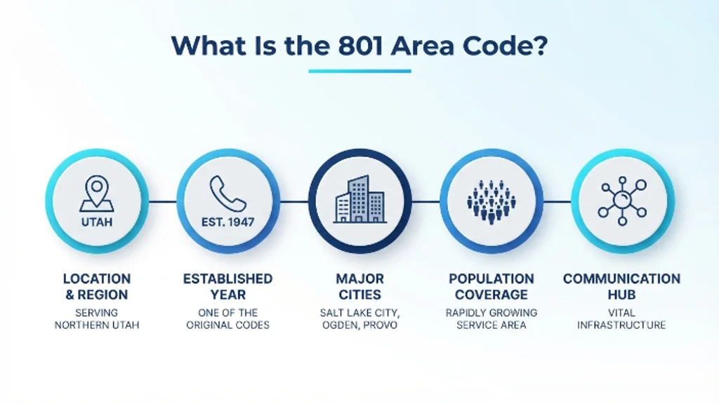 What is the 801 area code — Utah's Wasatch Front along the Wasatch Mountains