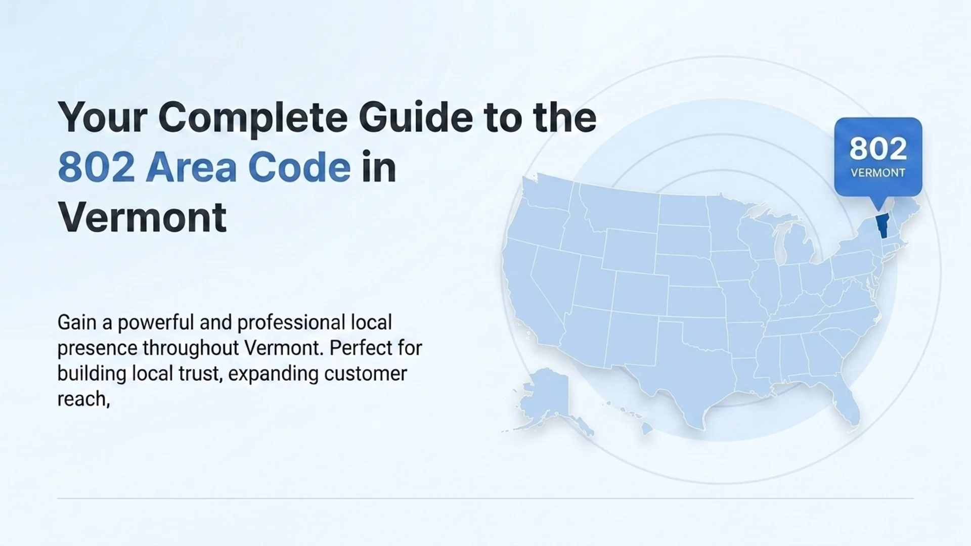 Your Complete Guide to the 802 Area Code in Vermont
