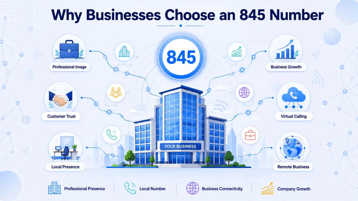 Why businesses choose an 845 phone number — building local credibility in the Hudson Valley for real estate, hospitality, healthcare, and New York City commuter services