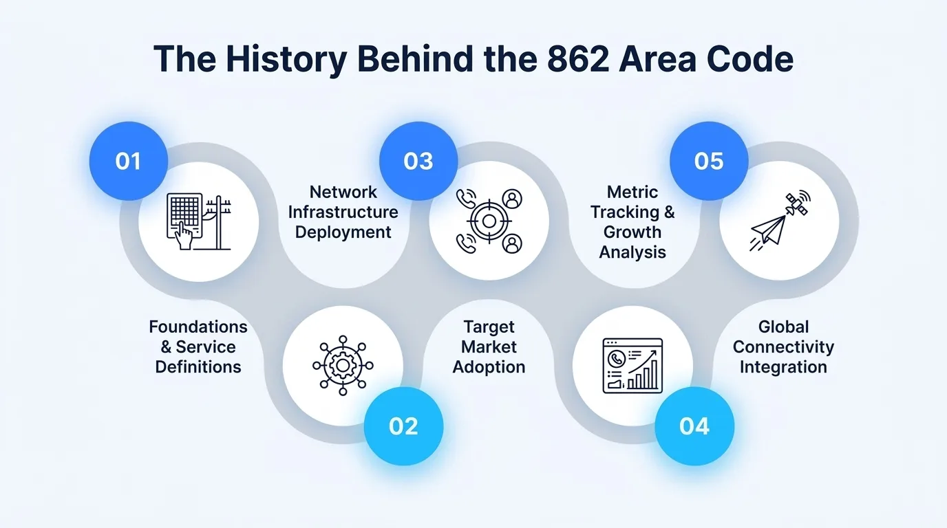 The history of the 862 area code — established 2001 as an overlay of 973
