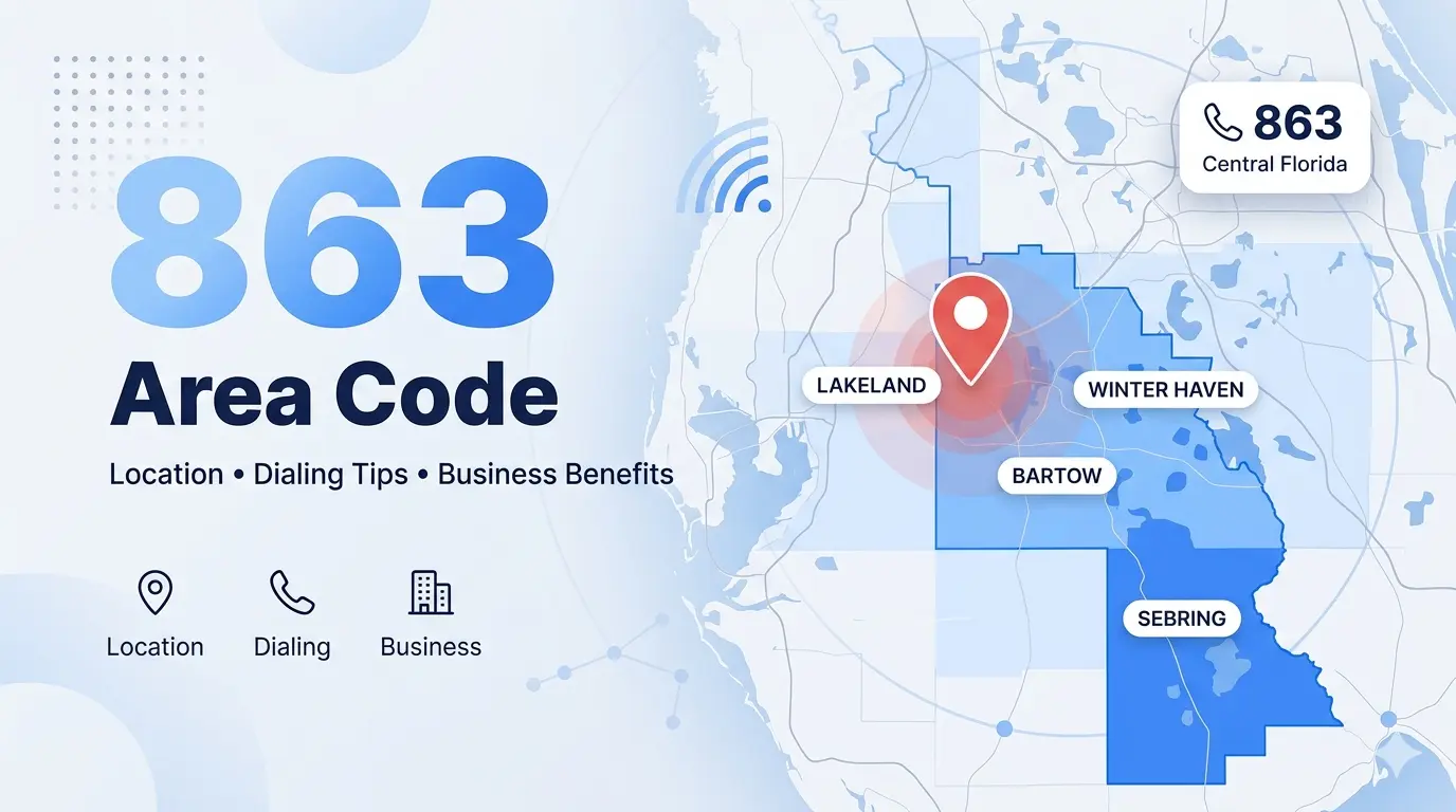 863 area code — central Florida covering Lakeland, Winter Haven, and Bartow