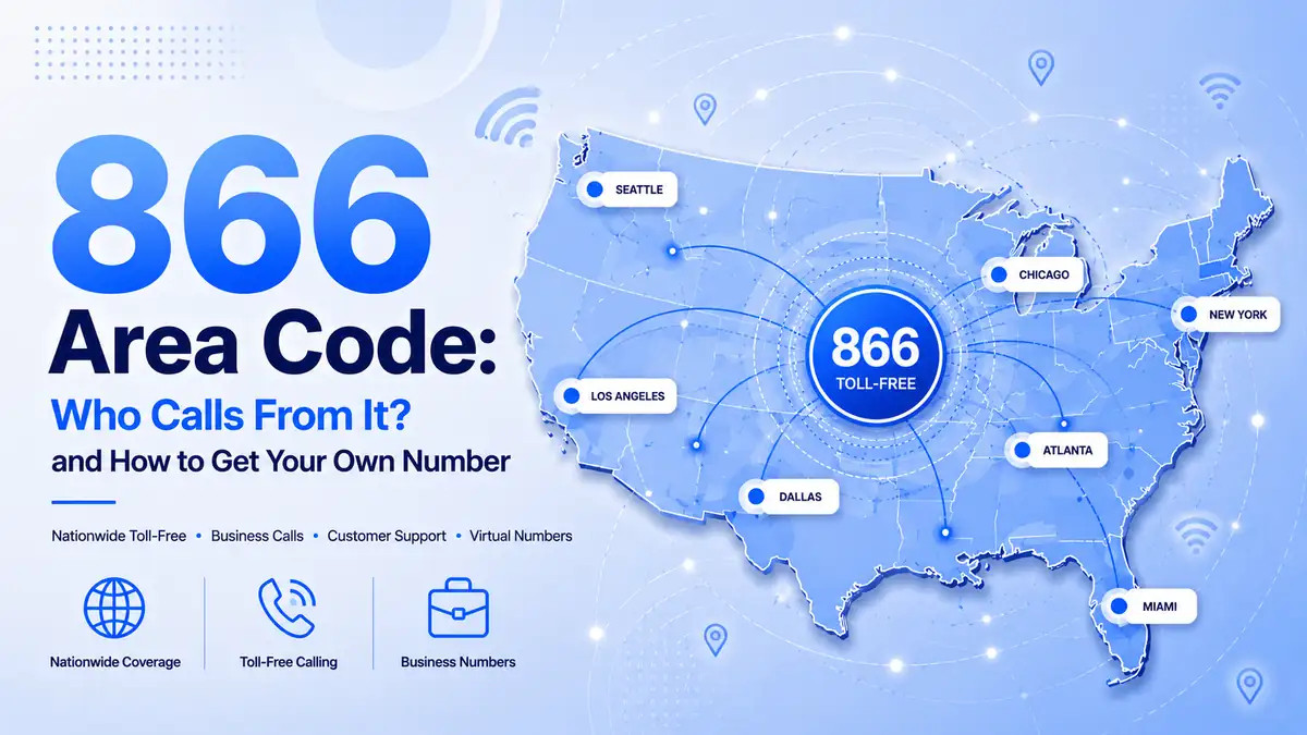 866 Area Code: Who Calls From It and How to Get Your Own Number