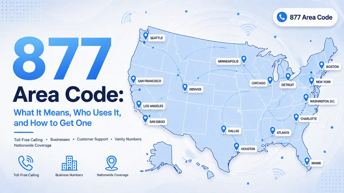 877 area code — toll-free number guide for businesses in the US and Canada
