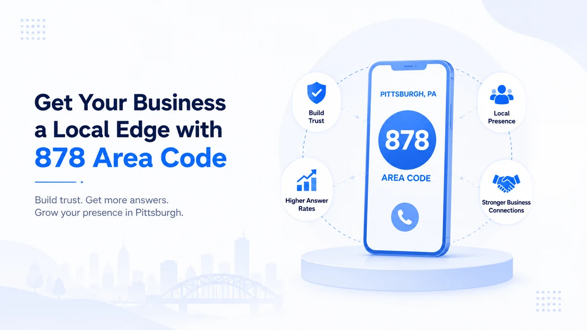 Why businesses choose an 878 area code — build local trust in Pittsburgh, increase answer rates, connect with UPMC, Carnegie Mellon, and western Pennsylvania contacts