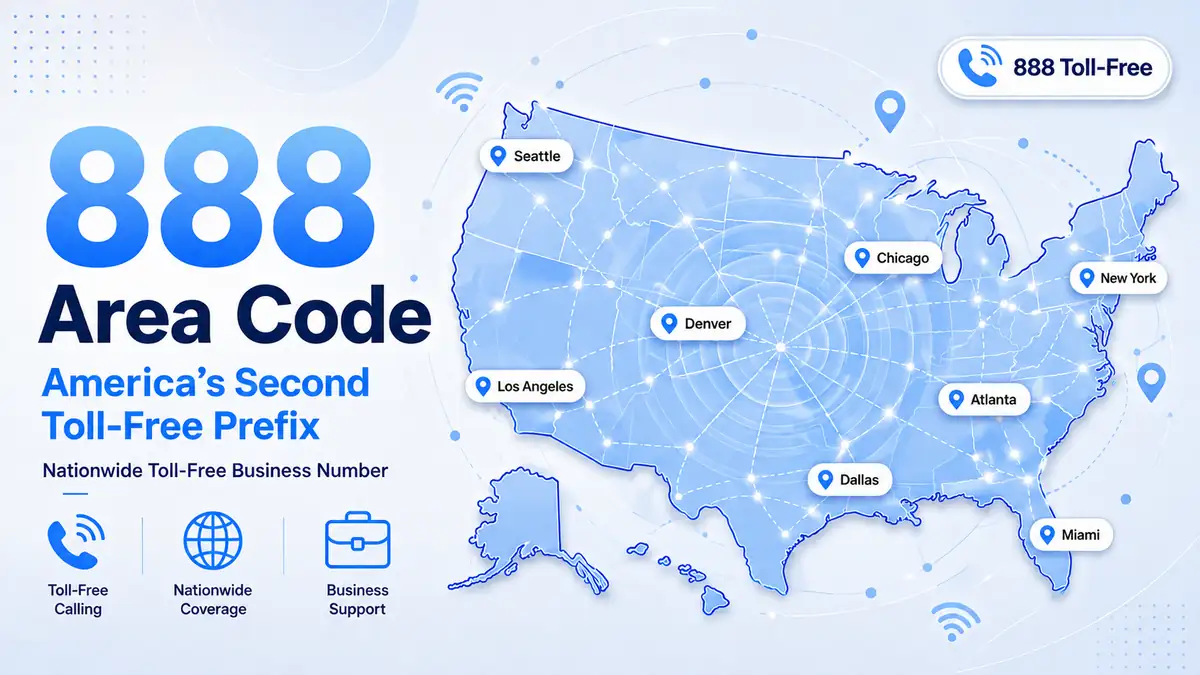 888 Area Code: The Complete Guide to America’s Second Toll-Free Prefix