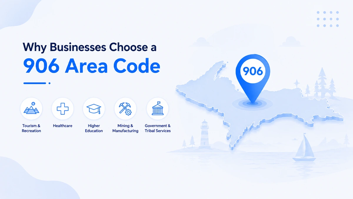 Why businesses choose a 906 area code — Michigan Upper Peninsula tourism, healthcare, mining, and university sectors