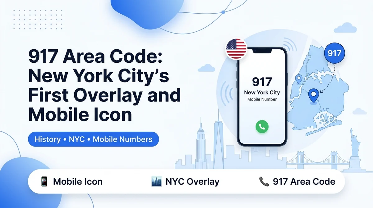 917 area code — New York City’s first overlay covering all five boroughs