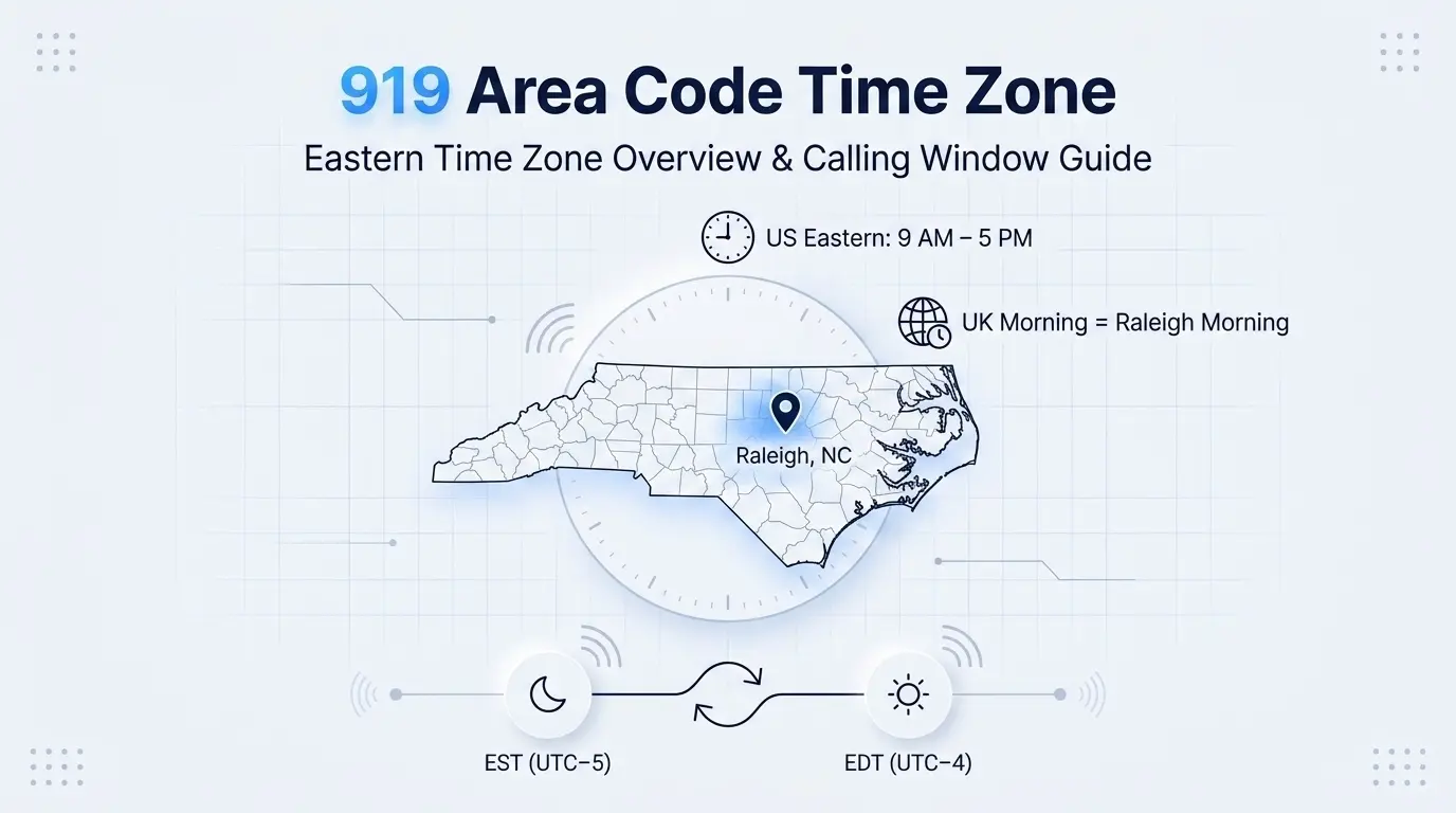 919 area code time zone — Eastern Time Zone map for Raleigh and North Carolina