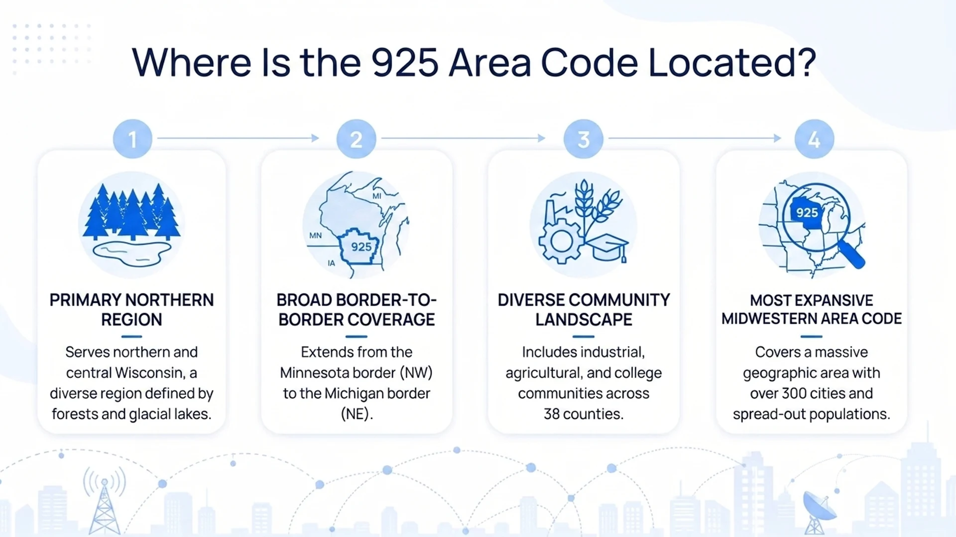 Where is the 925 area code located — East Bay California region overview