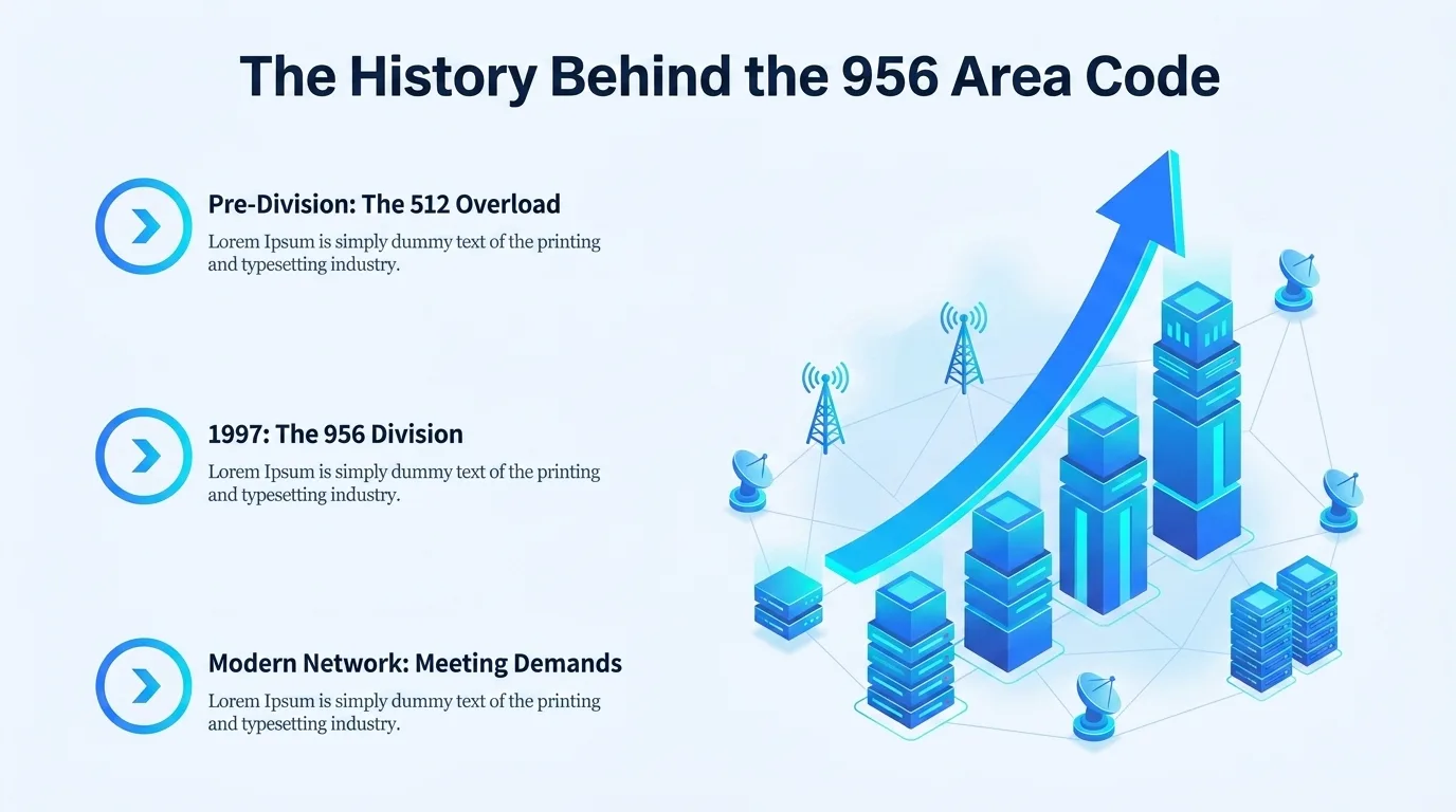 The history behind the 956 area code — from the 512 overload to the 1997 division
