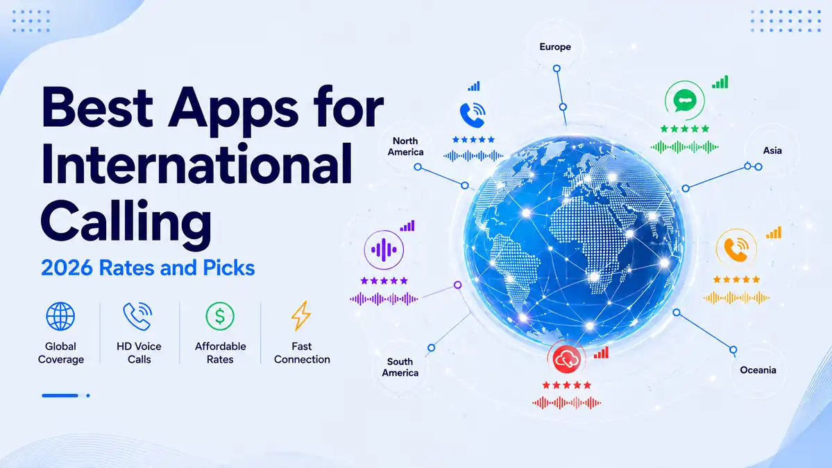 Best Apps for International Calling: 2026 Rates and Picks