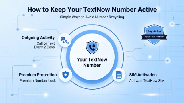 How to keep your TextNow number active — tips for preventing number recycling