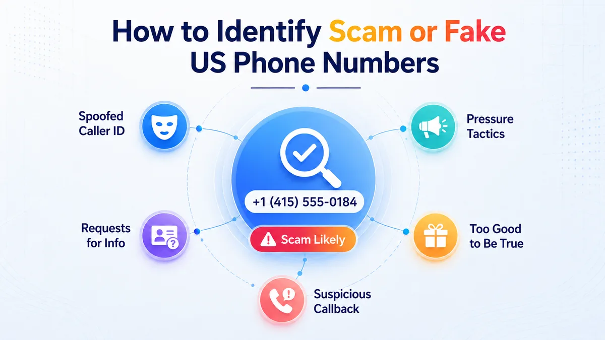 How to identify scam or fake US phone numbers — red flags to watch for