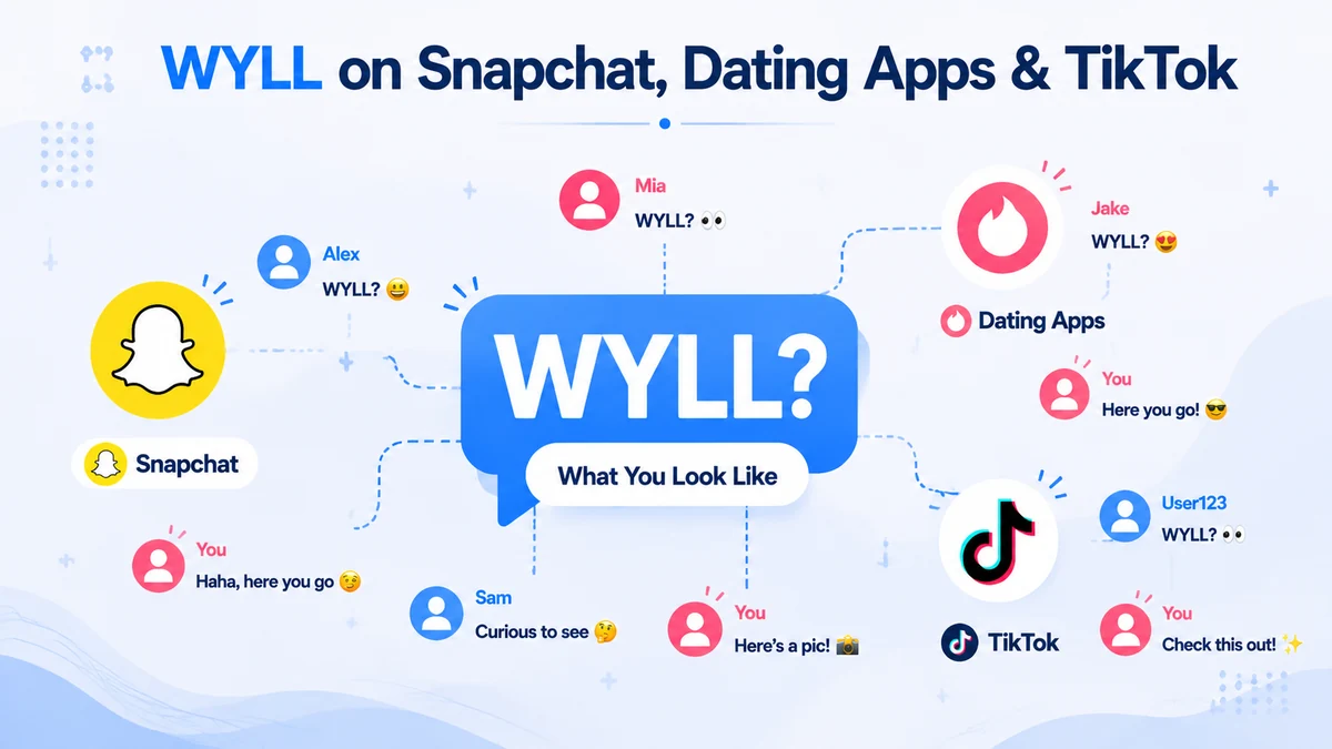 WYLL meaning across platforms — Snapchat, dating apps, TikTok, and Instagram