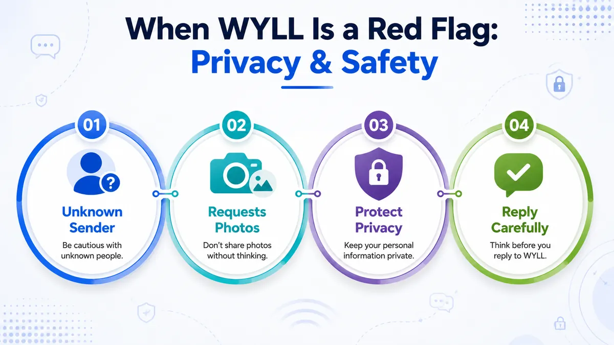When WYLL is a red flag — privacy and safety warning about photo requests from strangers