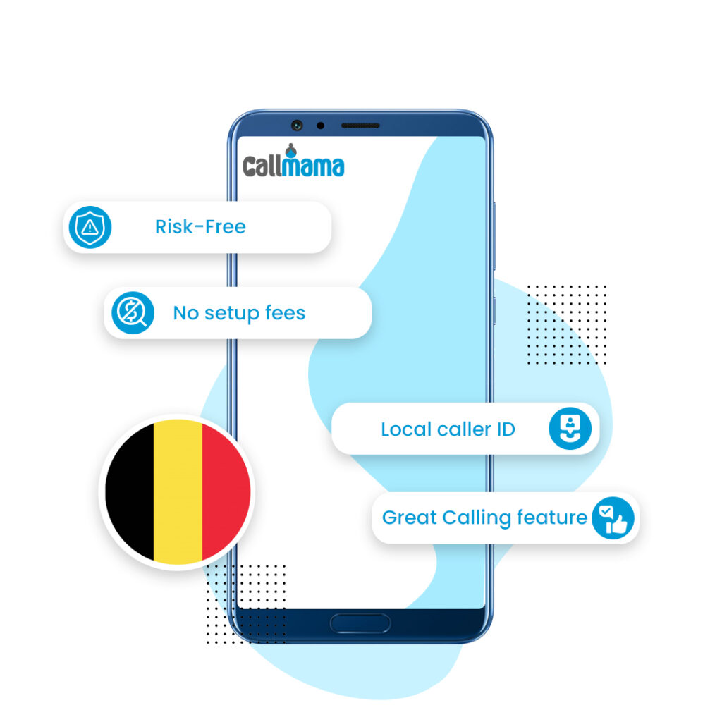 Features along with Belgium Virtual Phone Number