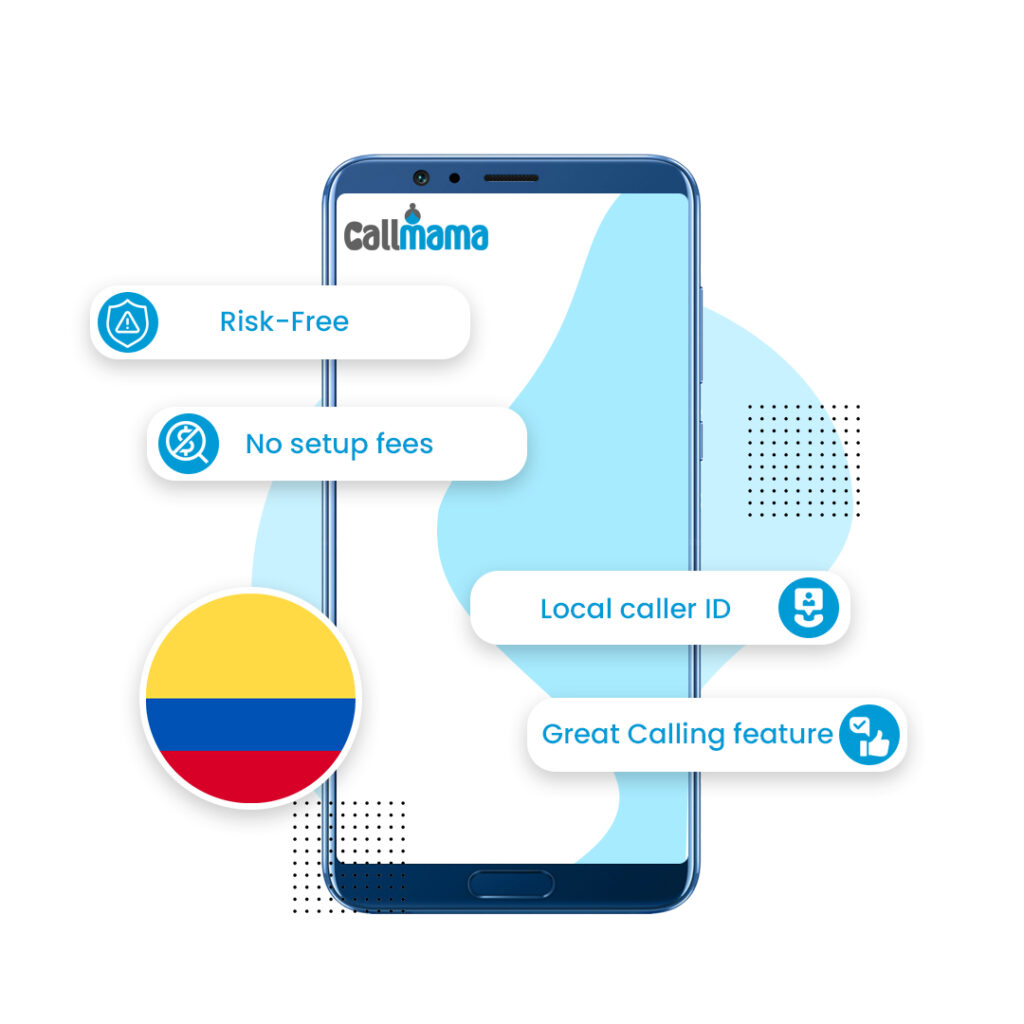 Features along with Colombia Virtual Phone Number