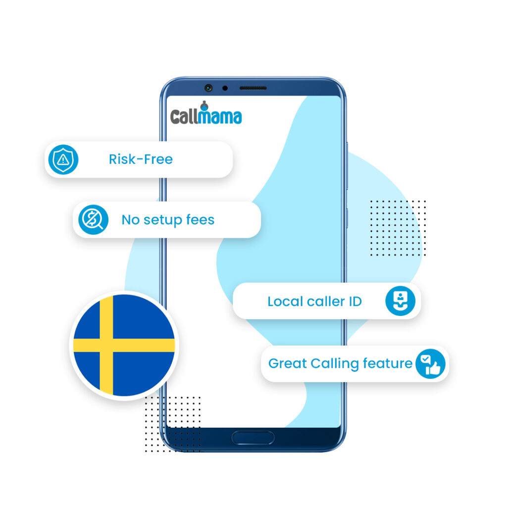 Features along with Sweden Virtual Phone Number