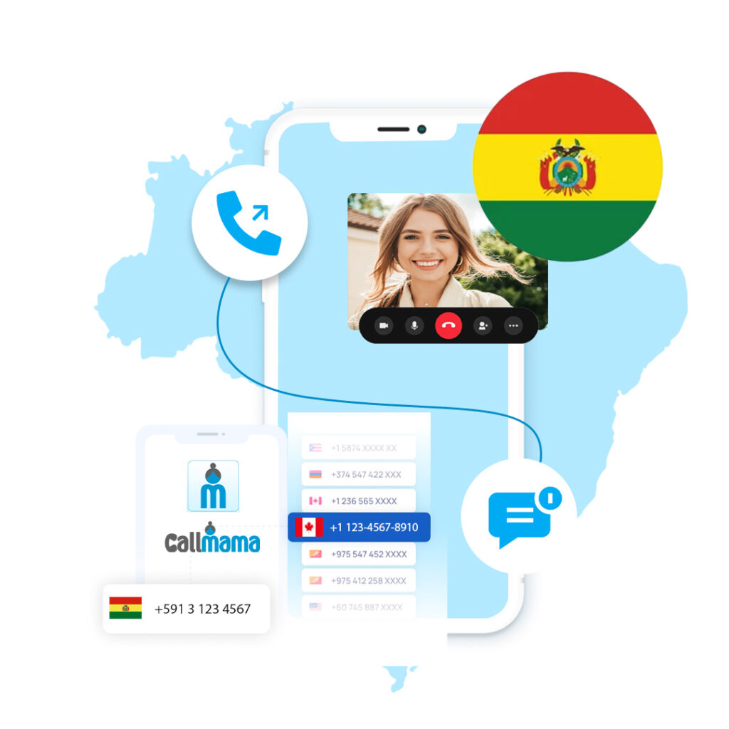 Bolivia Virtual Phone Number