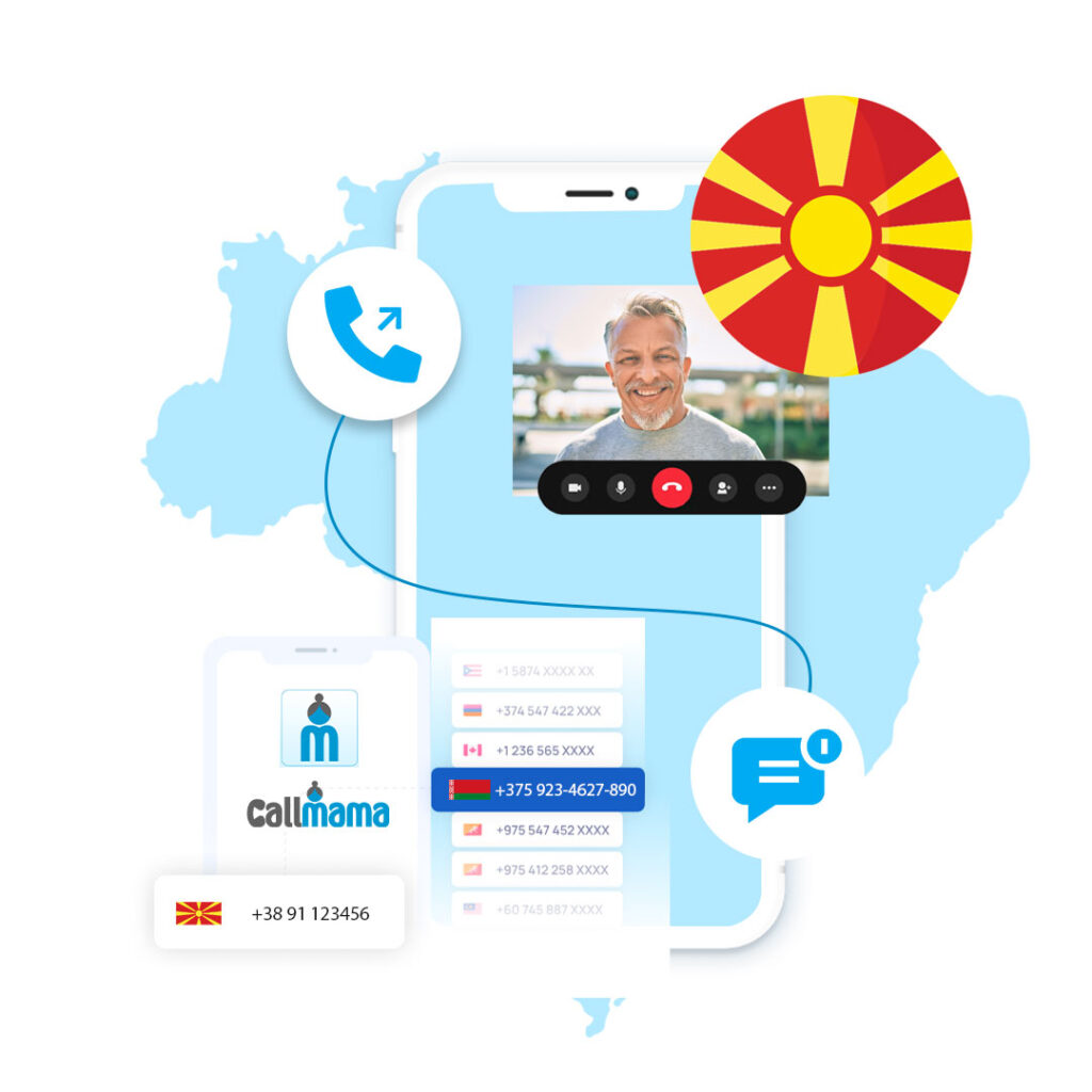 North Macedonia Virtual Phone Number