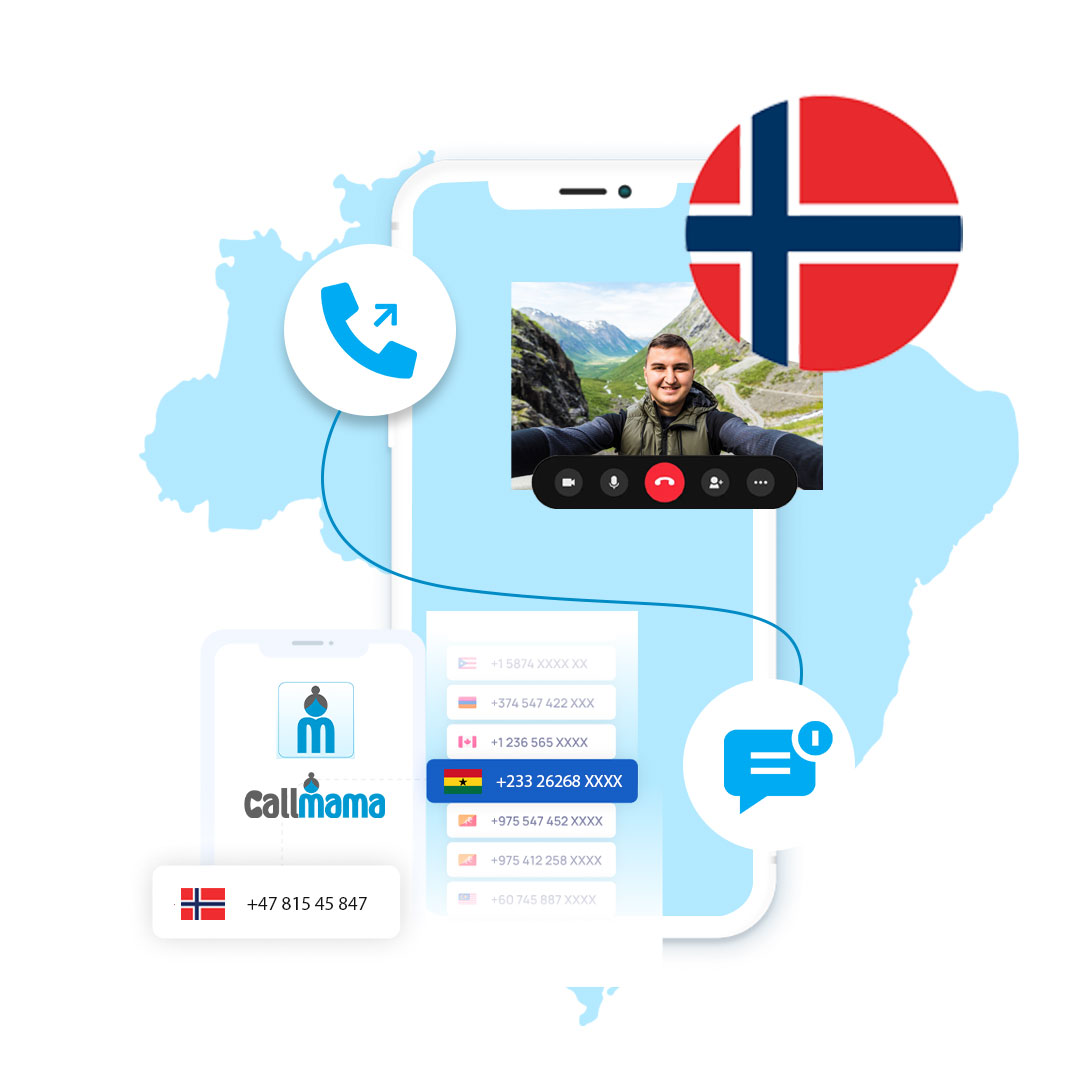 Norway Virtual Phone Number