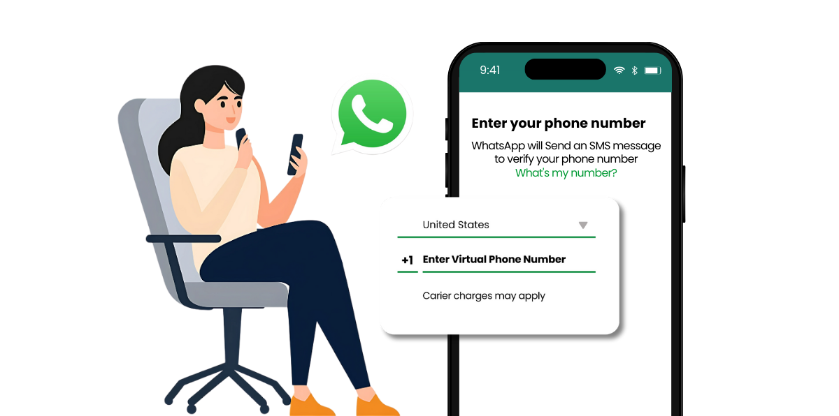 free virtual number for whatsapp
