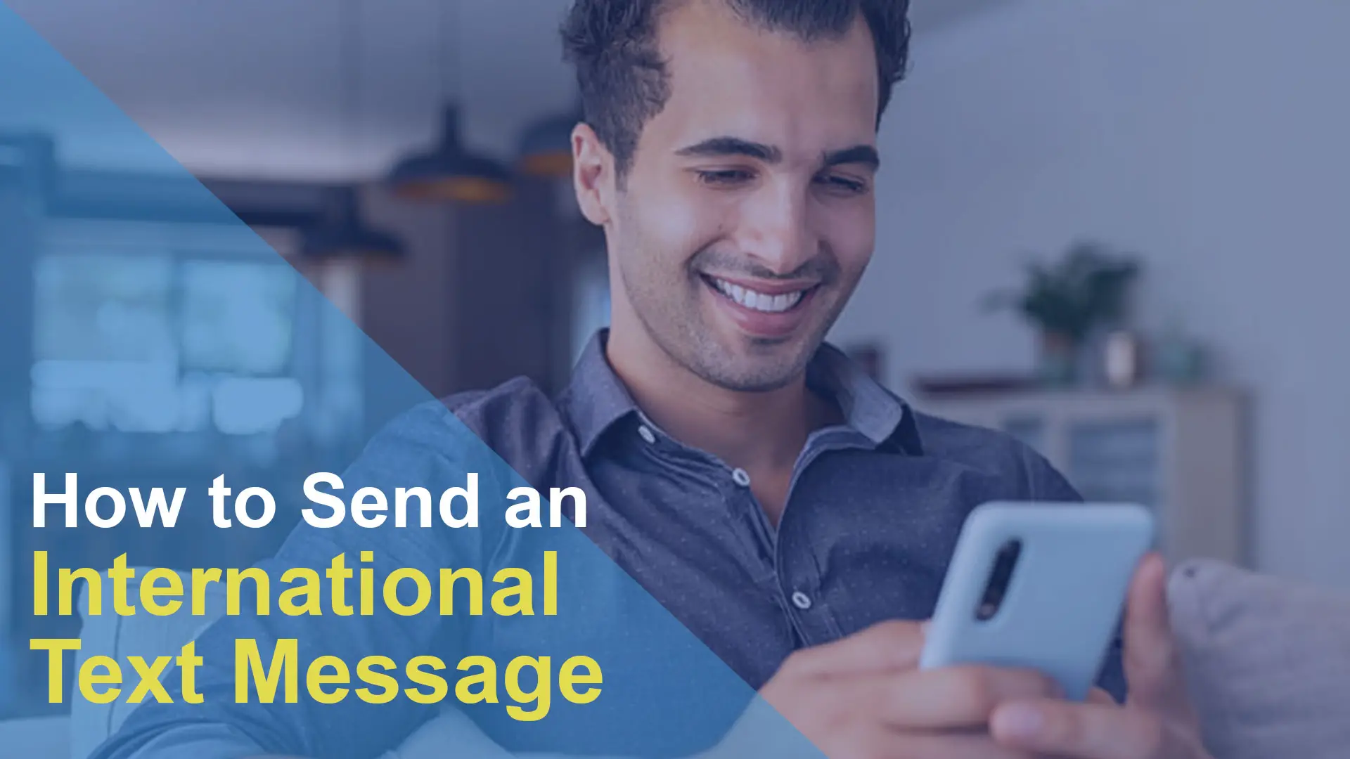 Comment envoyer un message texte international