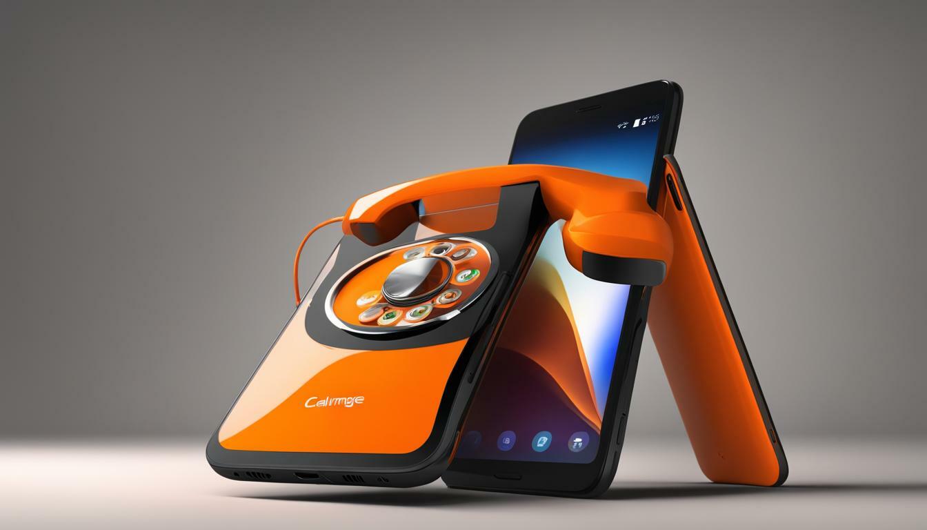 Smartphone orange