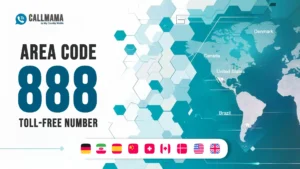 Número gratuito del código de área 888