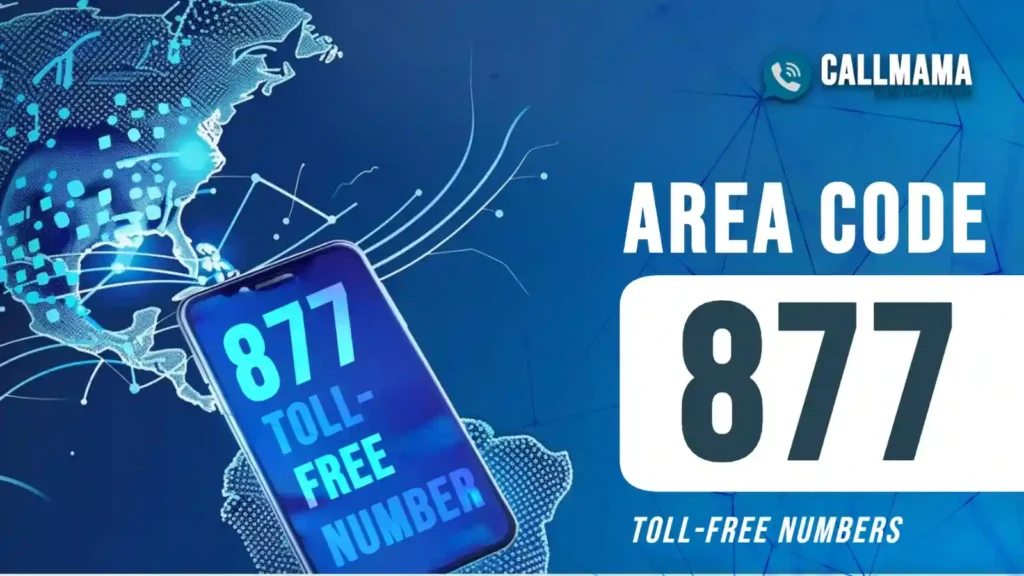 Número gratuito del código de área 877