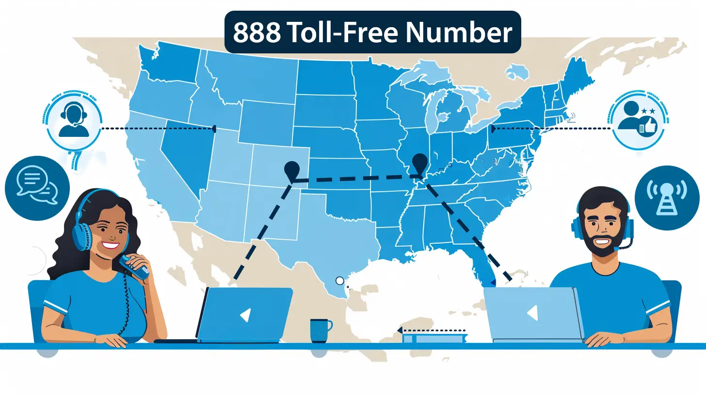 How Does an 888 Toll-Free Number Work for Business? 